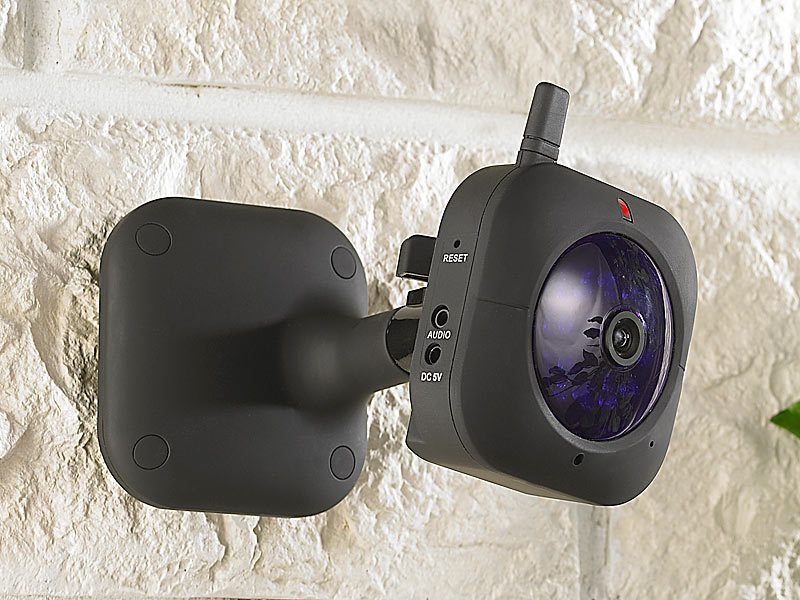WLAN-IP-Kamera mit IR-Nachtsicht & Bewegungserkennung (refurbished); IP-Kameras PTZ 