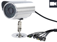Outdoor IP-Kamera "IPC-760HD" mit QR-Connect / HD / WLAN (refurbished); Videoüberwachungs-Systeme & -Kameras, wlan Kamera