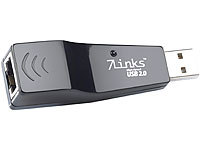 7links Externe USB-Netzwerkkarte mit RJ-45-Anschluss 10/100 Mbit; Powerline-Adapter Powerline-Adapter Powerline-Adapter 