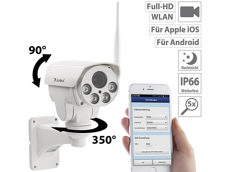 ; WLAN-IP-Überwachungskameras mit 360°-Rundumsicht, Hochauflösende Pan-Tilt-WLAN-Überwachungskameras mit SolarpanelWLAN-IP-Überwachungskameras mit Nachtsicht und Objekt-Tracking, dreh- und schwenkbar, für Echo Show WLAN-IP-Überwachungskameras mit 360°-Rundumsicht, Hochauflösende Pan-Tilt-WLAN-Überwachungskameras mit SolarpanelWLAN-IP-Überwachungskameras mit Nachtsicht und Objekt-Tracking, dreh- und schwenkbar, für Echo Show 