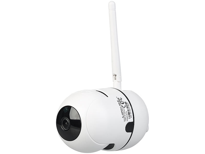 ; Haussicherheits 2-Wege-Gegensprech Grad 360° Rundumsicht W-LAN Ueberwachungskameras Dome 