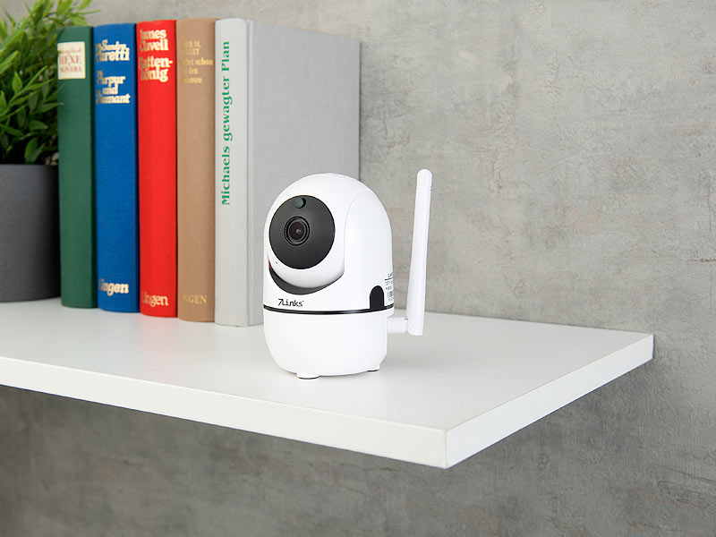 ; Haussicherheits 2-Wege-Gegensprech Grad 360° Rundumsicht W-LAN Ueberwachungskameras Dome 