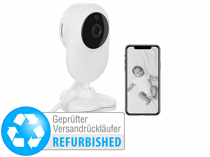 WIFI IP Kamera 1080P Babyphone Überwachungskamera Webcam Wlan Camera  Nachtsicht