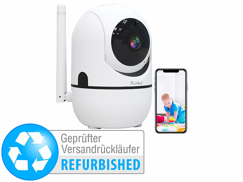 ; Haussicherheits 2-Wege-Gegensprech Grad 360° Rundumsicht W-LAN Ueberwachungskameras Dome 