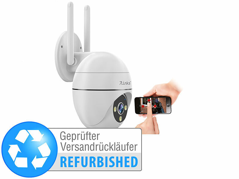 ; Hochauflösende Pan-Tilt-WLAN-Überwachungskameras mit Solarpanel, WLAN-IP-Nachtsicht-Überwachungskameras & BabyphonesWLAN-IP-Überwachungskameras mit Nachtsicht 