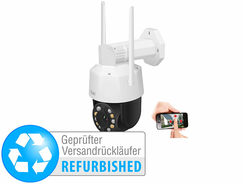 ; WLAN-IP-Überwachungskameras mit Objekt-Tracking & App 