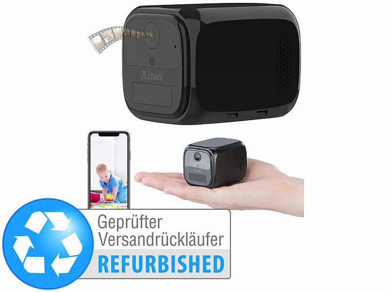 ; HD-Micro-IP-Überwachungskameras mit Nachtsicht und App HD-Micro-IP-Überwachungskameras mit Nachtsicht und App 