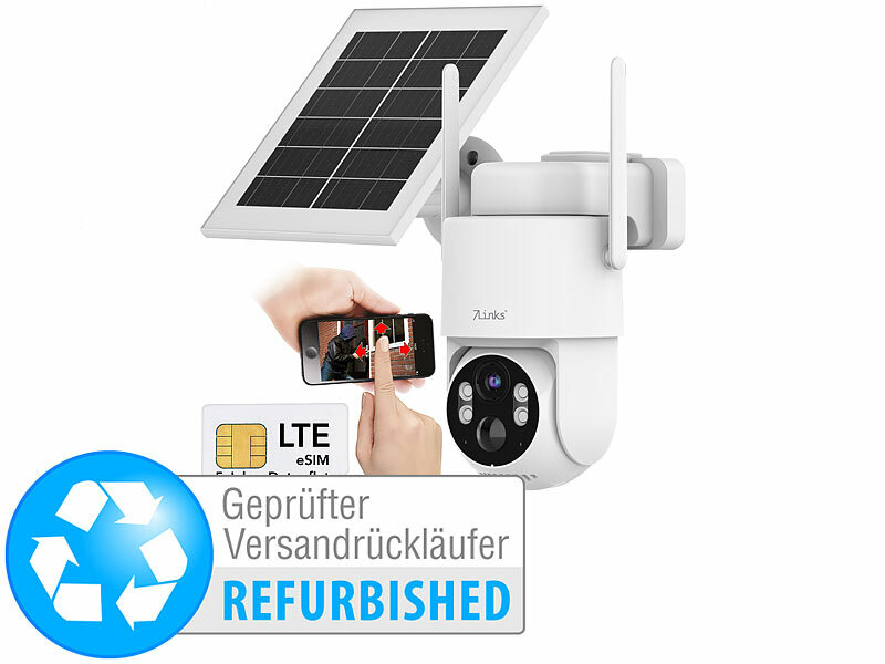 ; WLAN-IP-Überwachungskameras mit Nachtsicht, Hochauflösende Pan-Tilt-WLAN-Überwachungskameras mit Solarpanel WLAN-IP-Überwachungskameras mit Nachtsicht, Hochauflösende Pan-Tilt-WLAN-Überwachungskameras mit Solarpanel 