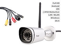 7links Wetterfeste IP-Kamera IPC-850.FHD mit 1080p Full HD und SofortLink