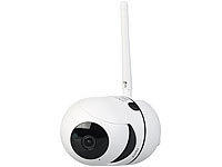 ; Haussicherheits 2-Wege-Gegensprech Grad 360° Rundumsicht W-LAN Ueberwachungskameras Dome 