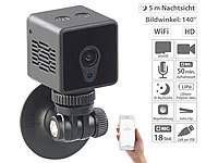 7links HD-Micro-IP-Überwachungskamera mit WLAN, Nachtsicht & App-Zugriff; WLAN-IP-Nachtsicht-Überwachungskameras & Babyphones 