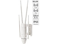 7links Wetterfester Outdoor-WLAN-Repeater mit 1.200 Mbit/s, für 2,4 & 5 GHz; WLAN-Repeater WLAN-Repeater WLAN-Repeater WLAN-Repeater