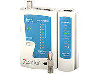7links 3in1-Kabeltester für RJ-45, RJ-11 und BNC; Dualband-WLAN-Repeater Dualband-WLAN-Repeater Dualband-WLAN-Repeater 