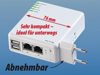 7links 6in1 WLAN-Router File-,Print-& IP-Server 54Mbit (refurbished)