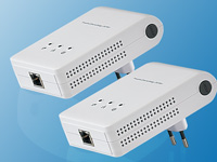 7links 2er Starter Set Slim 200Mbps Powerline Netzwerkadapter