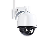 7links Dome-IP-Kamera IPC-400.HD für Outdoor, IR-Nachtsicht, 720p, IP66; WLAN-IP-Überwachungskameras mit Objekt-Tracking & App WLAN-IP-Überwachungskameras mit Objekt-Tracking & App 