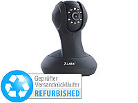 7links dreh-und schwenkbare Indoor-IP-Kamera "IPC-260.HD"(refurbished); Überwachungskameras, WLAN-ÜberwachungskamerasIP-Webcam für Apple iOS, iPhones, iPads, iPods & Samsung Galaxy Smartphones & Android-TabletsKameras zur VideoüberwachungIP-KamerasWLAN-KamerasWireless IP-KamerasNachtsicht Funk Netzwerk KamerasNetzwerk-KamerasInternet-Sicherheit-KamerasWiFi-KamerasLAN-KamerasIP camerasNetzwerkkamerasWebCams mit 2 Servos für FPVIP-Web-CamsApp-CamsSchwenk- & Neige-CamsCCTVs 