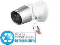 7links Outdoor-IP-Überwachungskamera, Full HD, WLAN (Versandrückläufer); HD-Micro-IP-Überwachungskameras mit Nachtsicht und App 