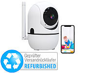 ; Haussicherheits 2-Wege-Gegensprech Grad 360° Rundumsicht W-LAN Ueberwachungskameras Dome 