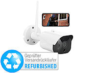 7links Outdoor-WLAN-IP-Überwachungskamera mit Full HD, Versandrückläufer; HD-Micro-IP-Überwachungskameras mit Nachtsicht und App 