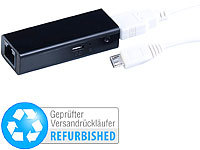 7links 5in1 Travel-Router WRP-410.mini mit WLAN (Versandrückläufer); WLAN-Repeater, Powerline-Adapter 