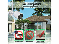 ; Hochauflösende Pan-Tilt-WLAN-Überwachungskameras mit Solarpanel, WLAN-IP-Nachtsicht-Überwachungskameras & BabyphonesWLAN-IP-Überwachungskameras mit Nachtsicht 