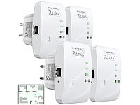 7links Kleine WLAN-Repeater, Mobile WLAN Repeater, WLAN-Repeater RJ45