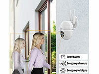 ; Hochauflösende Pan-Tilt-WLAN-Überwachungskameras mit Solarpanel, WLAN-IP-Nachtsicht-Überwachungskameras & BabyphonesWLAN-IP-Überwachungskameras mit Nachtsicht 