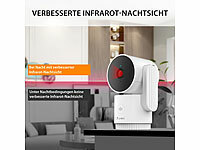 ; Hochauflösende Pan-Tilt-WLAN-Überwachungskameras mit Solarpanel, WLAN-IP-Nachtsicht-Überwachungskameras & BabyphonesWLAN-IP-Überwachungskameras mit Nachtsicht 