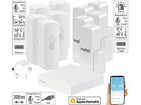 7links HomeKit-Set: ZigBee-Gateway + je 5x Klima und Tür-/Fenstersensor; Hochauflösende Pan-Tilt-WLAN-Überwachungskameras mit Solarpanel Hochauflösende Pan-Tilt-WLAN-Überwachungskameras mit Solarpanel Hochauflösende Pan-Tilt-WLAN-Überwachungskameras mit Solarpanel 