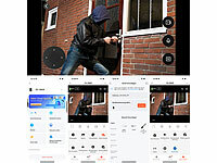 ; Outdoor-WLAN-IP-Überwachungskamera mit 2K, Farb-Nachtsicht, Dualband-WLAN Outdoor-WLAN-IP-Überwachungskamera mit 2K, Farb-Nachtsicht, Dualband-WLAN Outdoor-WLAN-IP-Überwachungskamera mit 2K, Farb-Nachtsicht, Dualband-WLAN 