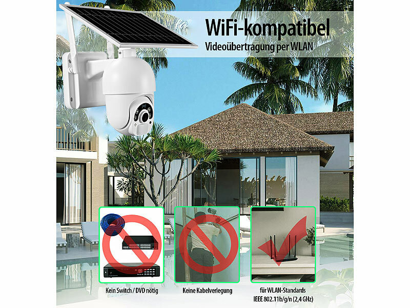 ; WLAN-IP-Überwachungskameras mit Nachtsicht WLAN-IP-Überwachungskameras mit Nachtsicht 