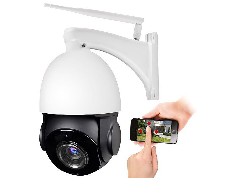 2MP HD Outdoor PTZ IP Speed Dome kamera Überwachungskamera Nachtsicht Cam K9Q8 