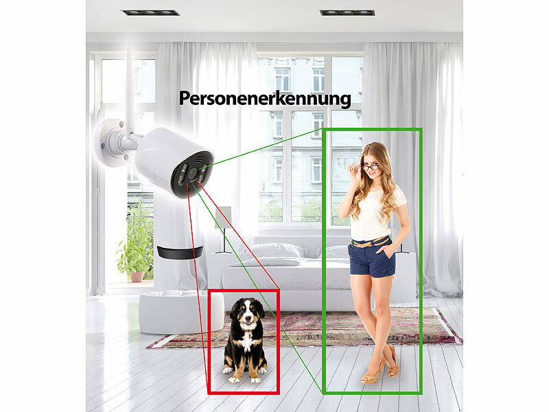 ; Hochauflösende Pan-Tilt-WLAN-Überwachungskameras mit Solarpanel, WLAN-IP-Nachtsicht-Überwachungskameras & BabyphonesWLAN-IP-Überwachungskameras mit Nachtsicht 