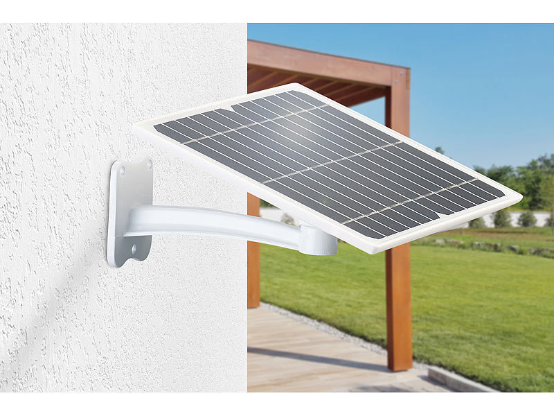 ; Hochauflösende Pan-Tilt-WLAN-Überwachungskameras mit Solarpanel, WLAN-IP-Überwachungskameras mit Nachtsicht 