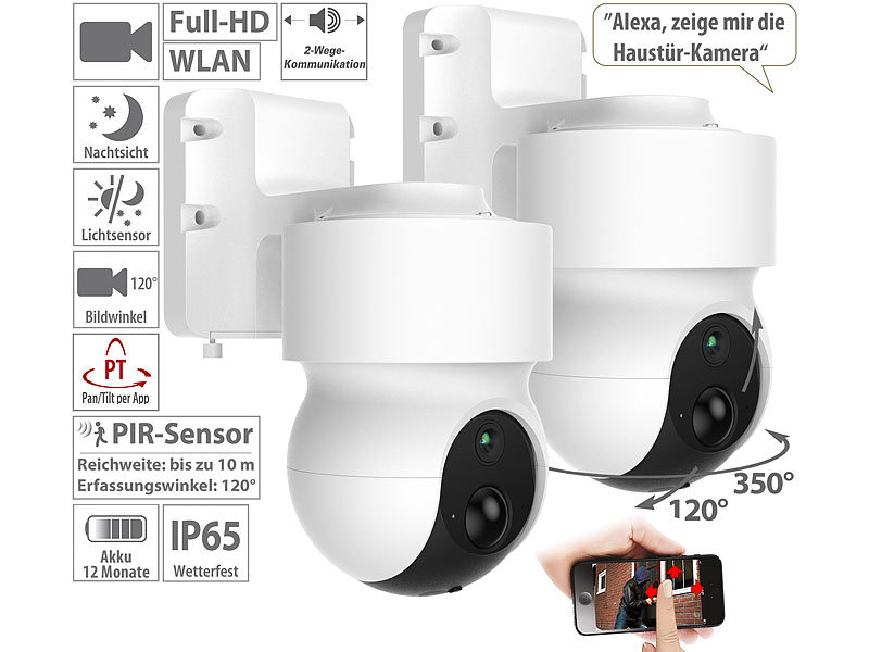 ; WLAN-IP-Nachtsicht-Überwachungskameras & Babyphones WLAN-IP-Nachtsicht-Überwachungskameras & Babyphones 