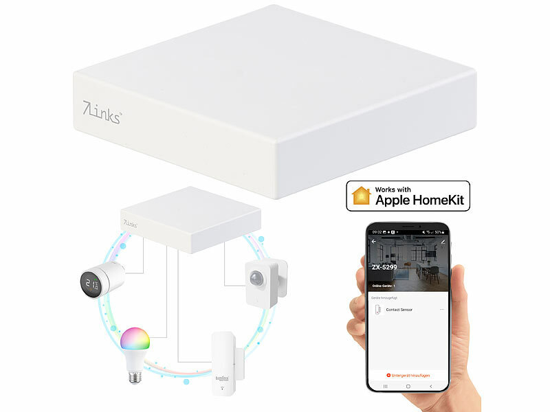 ; Apple HomeKit-zertifizierte Steuereinheiten mit ZigBee 