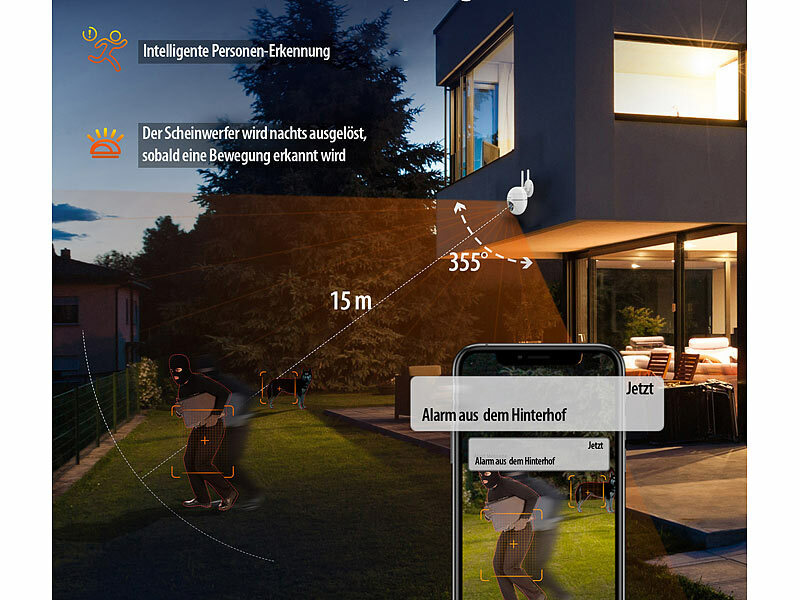 ; Outdoor-WLAN-IP-Überwachungskameras 