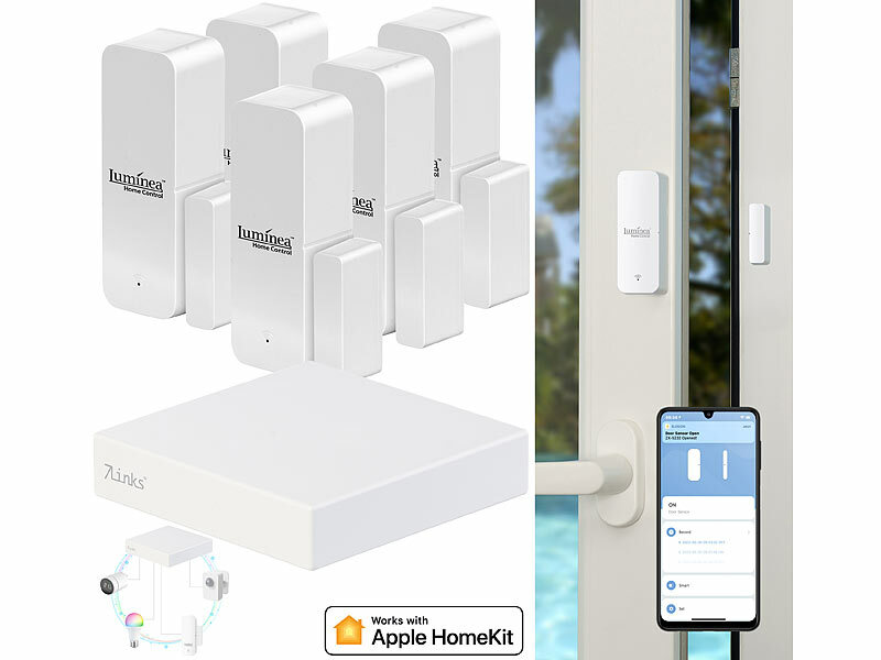 ; Apple Home-Kit Tür- & Fenster-Alarme 