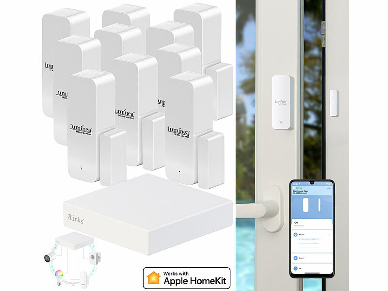 ; Apple Home-Kit Tür- & Fenster-Alarme 