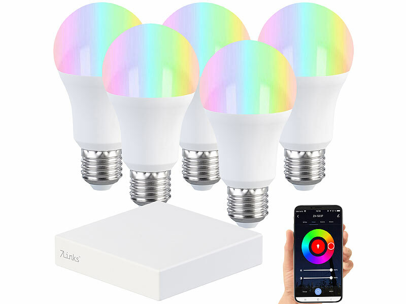 ; Multicolor energiesparende Heime neutralweisse Energiespar kalt-weiße farbenfrohe Dekorationen Sets 