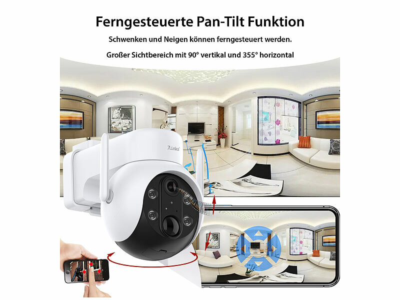 ; Hochauflösende Pan-Tilt-WLAN-Überwachungskameras mit Solarpanel Hochauflösende Pan-Tilt-WLAN-Überwachungskameras mit Solarpanel Hochauflösende Pan-Tilt-WLAN-Überwachungskameras mit Solarpanel 