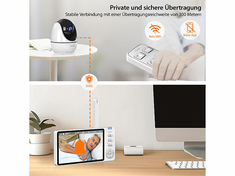 ; WLAN-IP-Überwachungskameras mit Nachtsicht, WLAN-IP-Nachtsicht-Überwachungskameras & Babyphones WLAN-IP-Überwachungskameras mit Nachtsicht, WLAN-IP-Nachtsicht-Überwachungskameras & Babyphones 